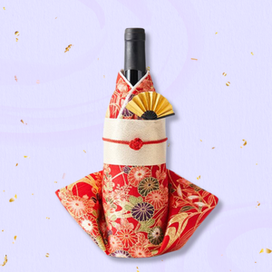 幻の瀧 純米吟醸 着物ボトルカバー 菊姫モデル